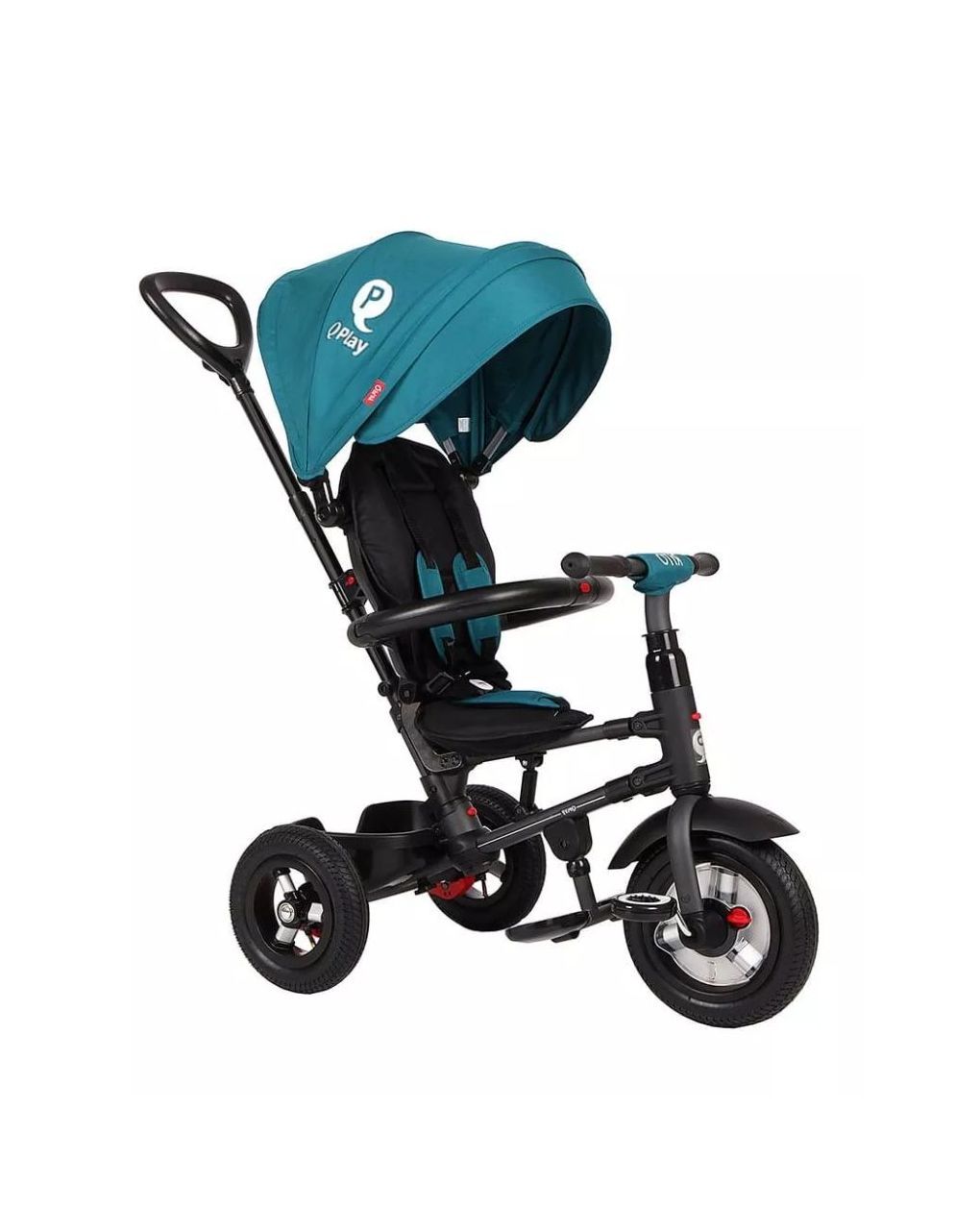 Qplay rito air gel wheels green blue - σπαστό τρίκυκλο ποδηλατάκι 01-1212040-03 - QPLAY