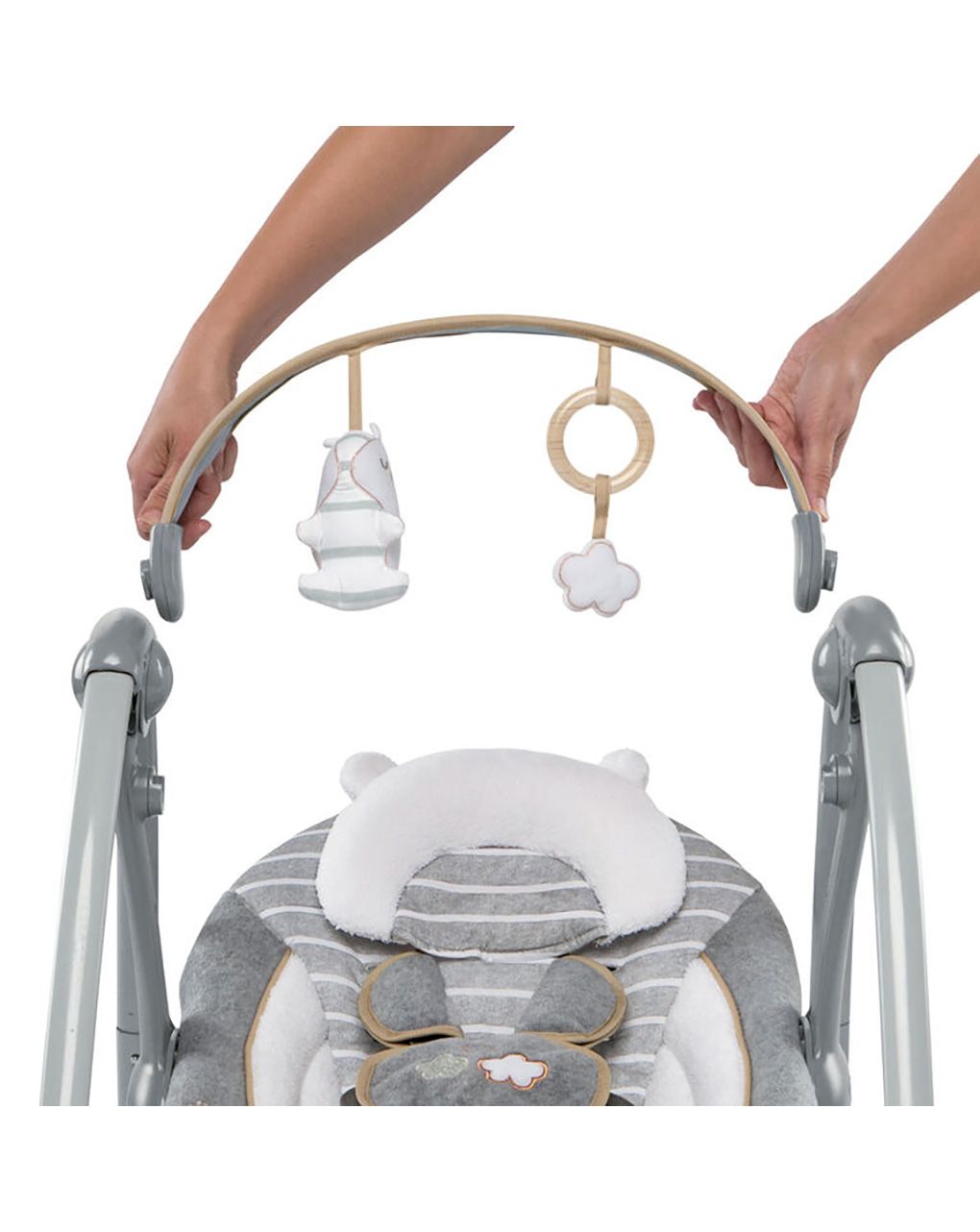 Ingenuity κούνια ριλάξ ingenuity swing 'n' go bella teddy - Ingenuity