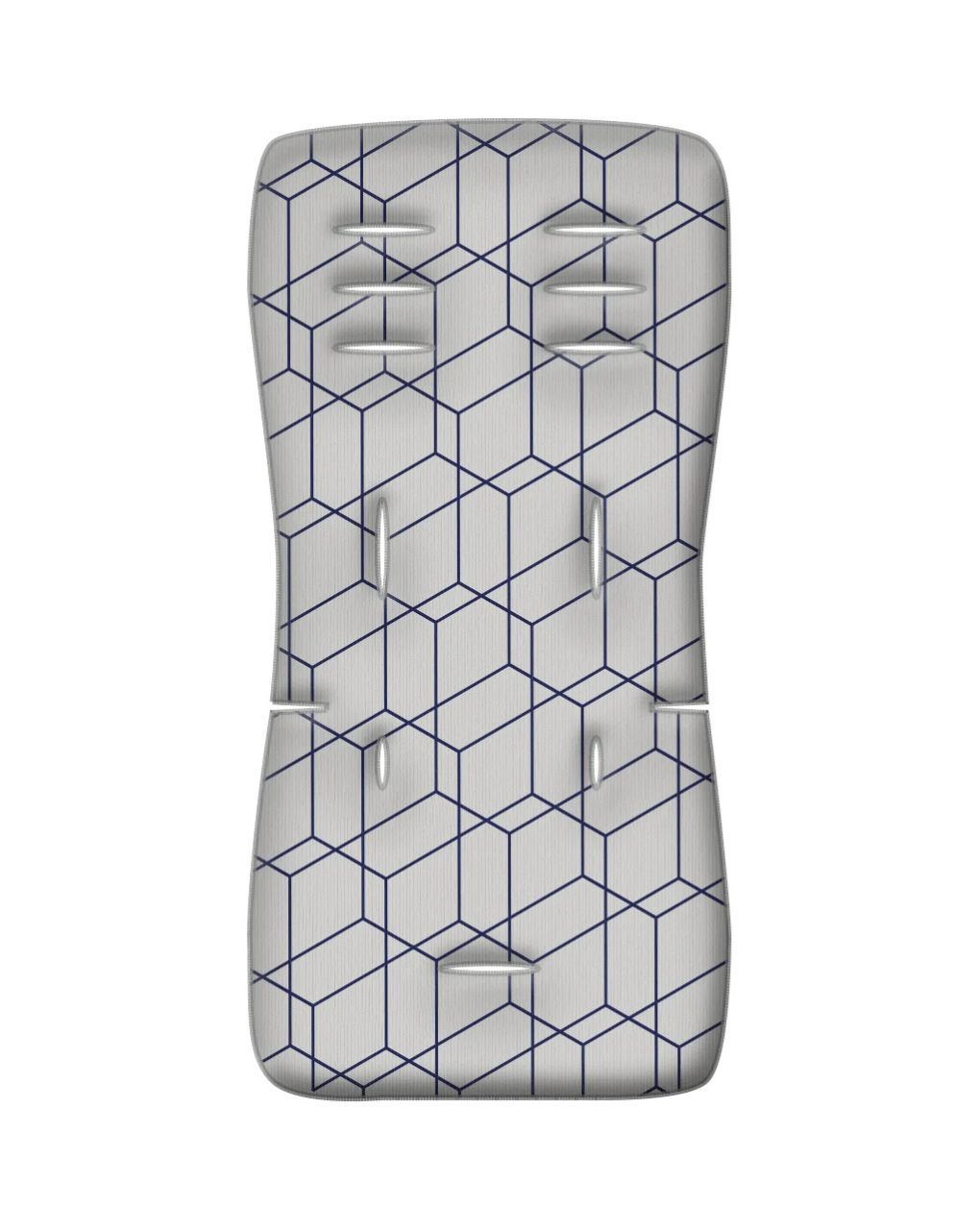 Greco strom στρωματάκι καροτσιού memory foam honey comb (a) grey vre.ska.mem.agr - Greco Strom