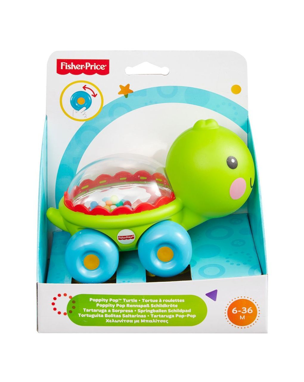 Fisher-price οχηματάκια ζωάκια bgx29 (4 σχέδια) - Fisher-Price