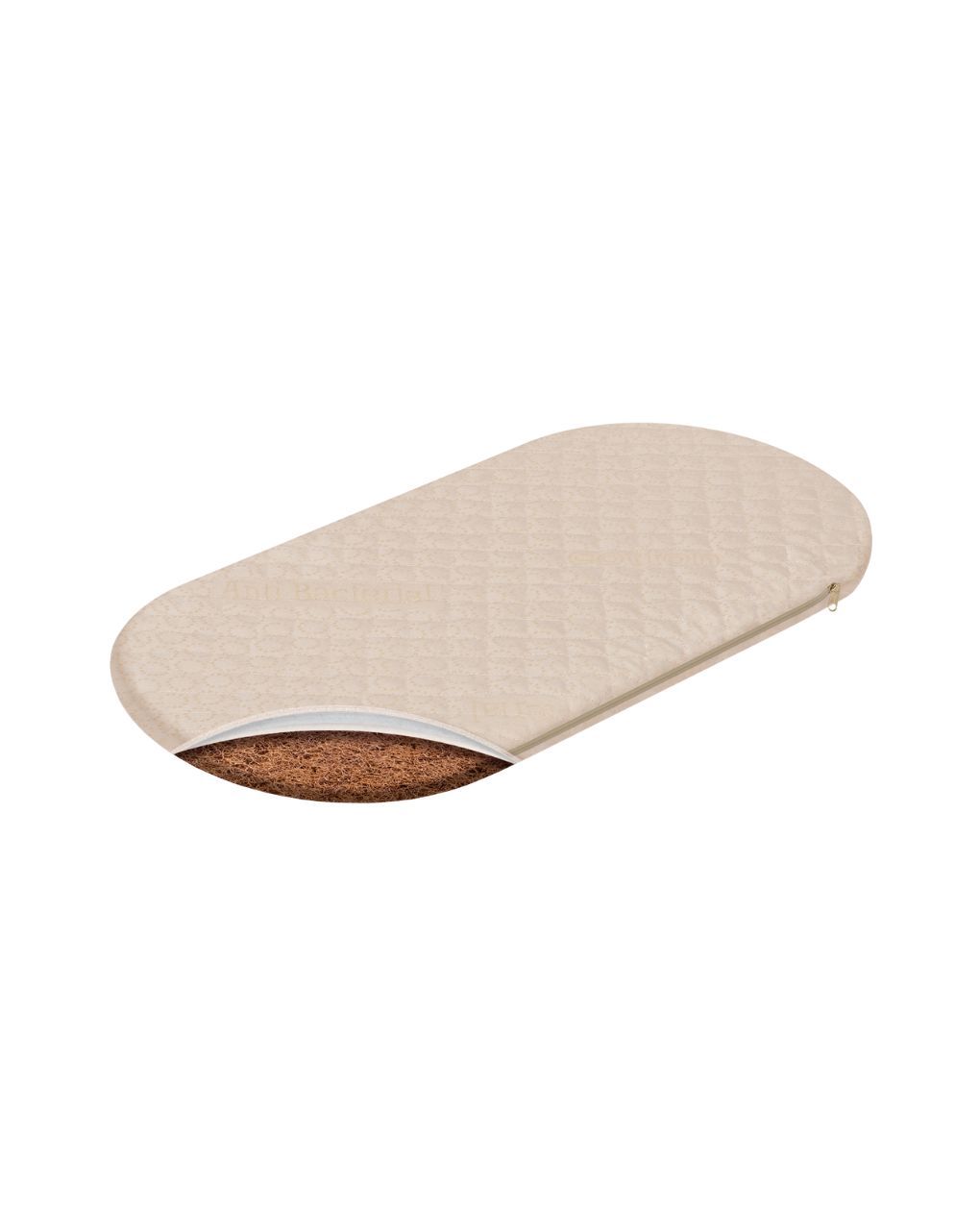 Greco strom στρώμα καλαθούνας ιόλη κοκκοφοίνικας με ύφασμα ζακάρ βαμβακερό vka.iol.cot.000 - Greco Strom