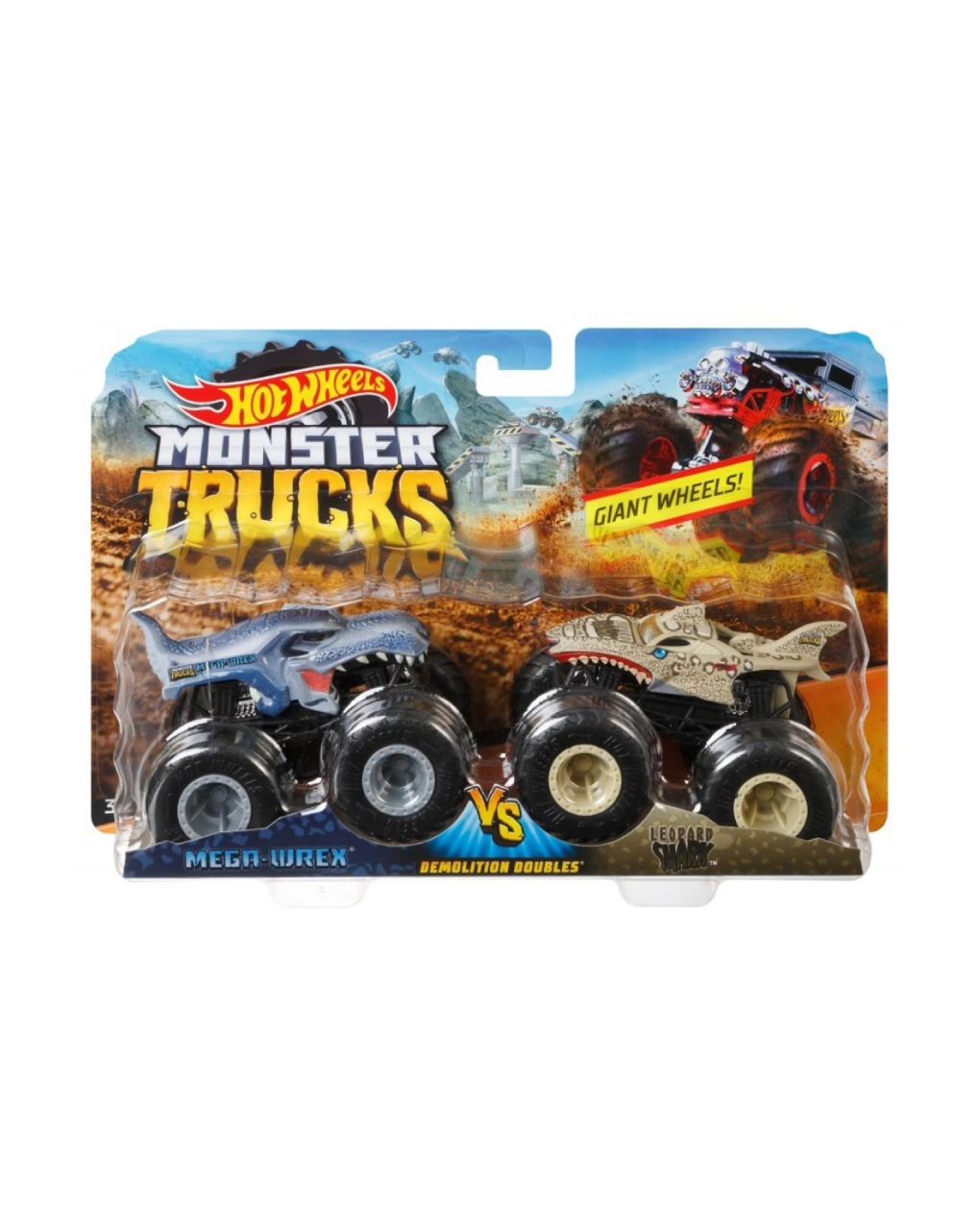 οχηματα monster trucks σετ των 2 - Hot wheels