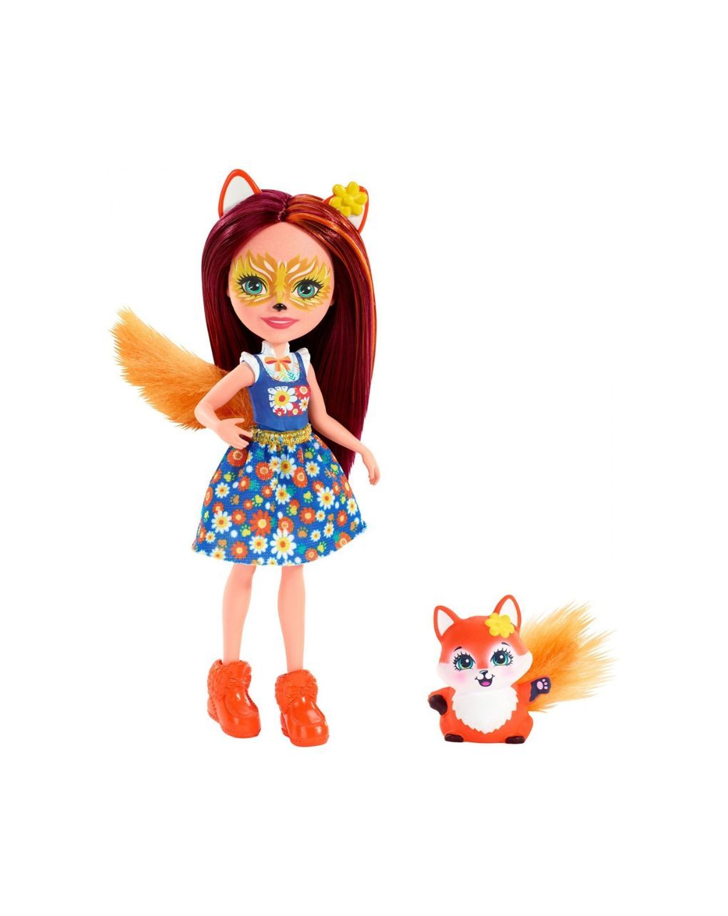 Mattel enchantimals κούκλα & ζωάκι φιλαράκι dvh87 (διάφορα σχέδια) - Mattel