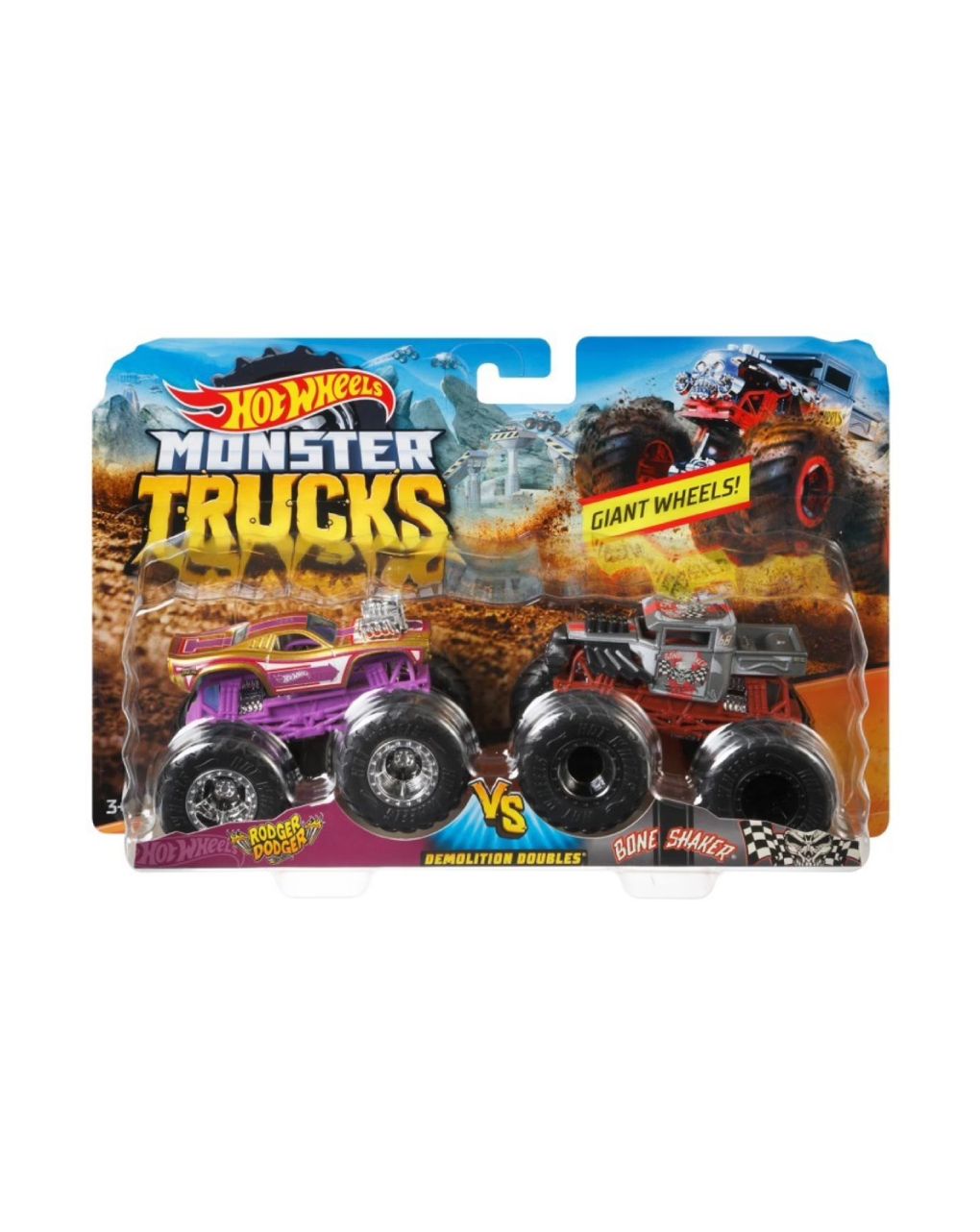 οχηματα monster trucks σετ των 2 - Hot wheels