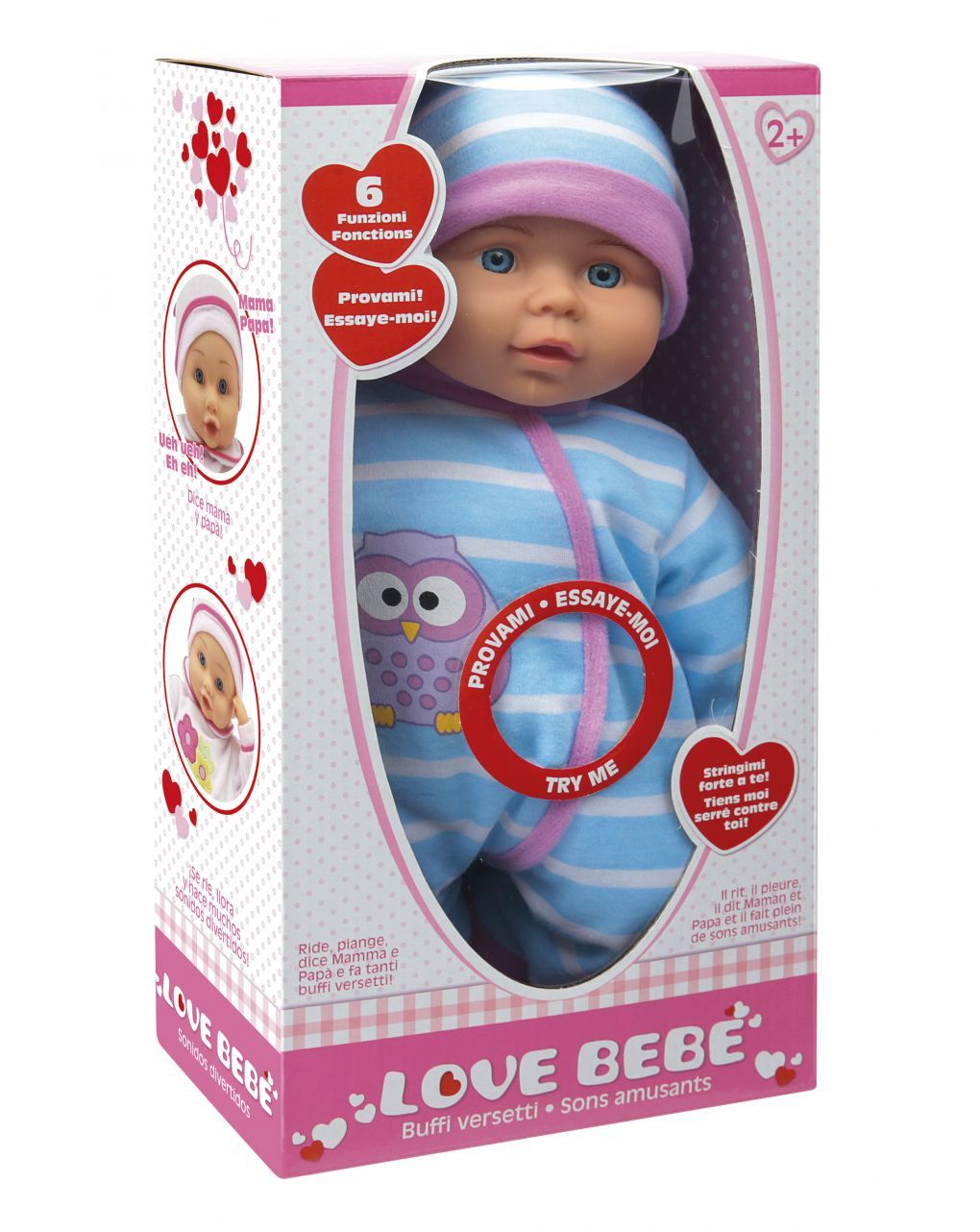 κούκλα love bebe 33cm - LOVE BEBÉ