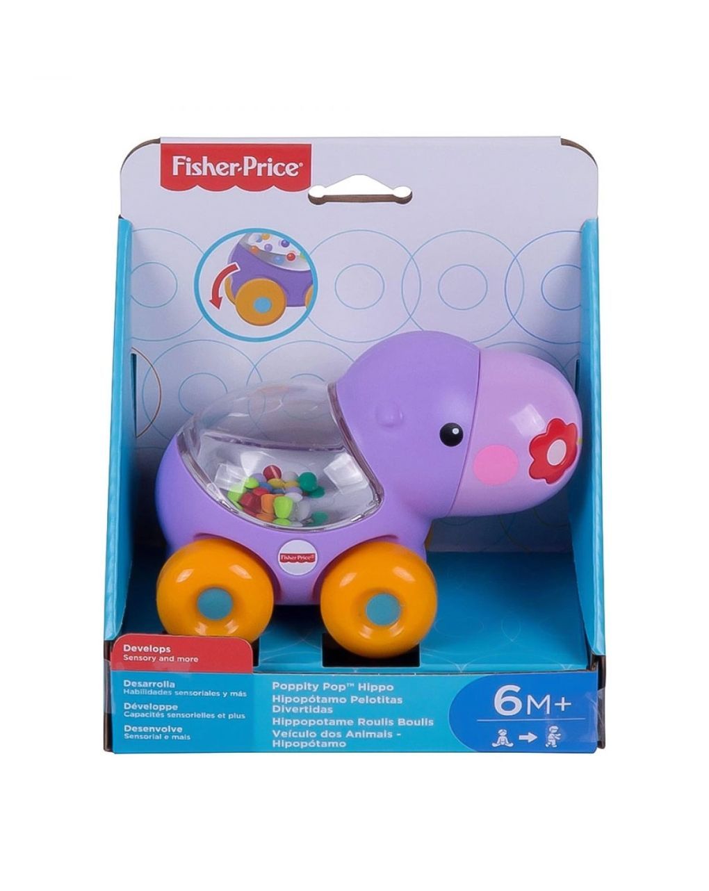 Fisher-price οχηματάκια ζωάκια bgx29 (4 σχέδια) - Fisher-Price