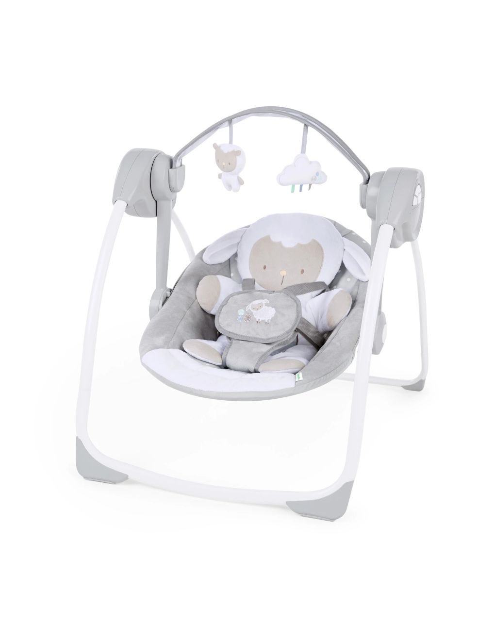 Ingenuity comfort 2 go portable swing βρεφική κούνια-ριλάξ cuddle lamb 12184 - Ingenuity