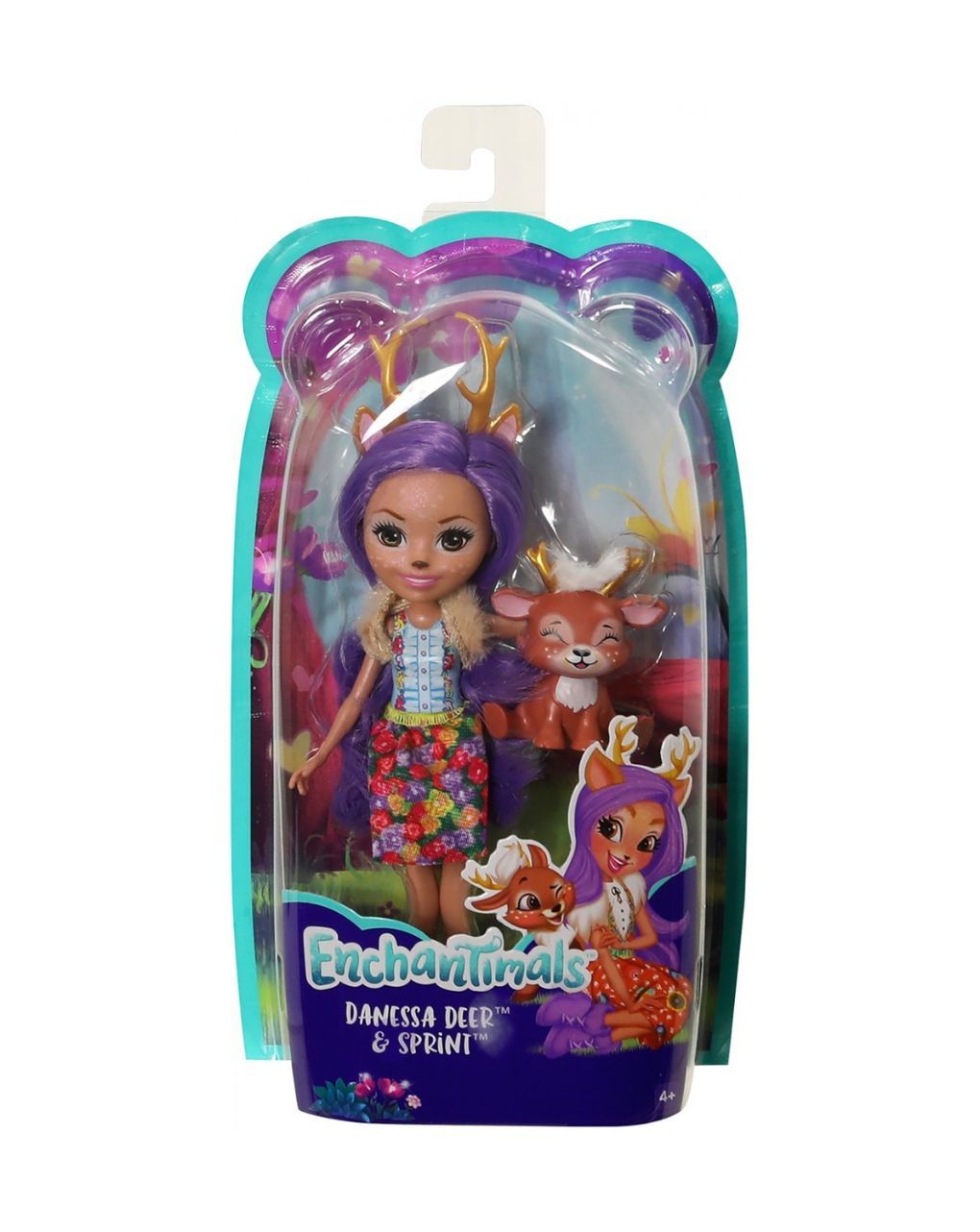 Mattel enchantimals κούκλα & ζωάκι φιλαράκι dvh87 (διάφορα σχέδια) - Mattel
