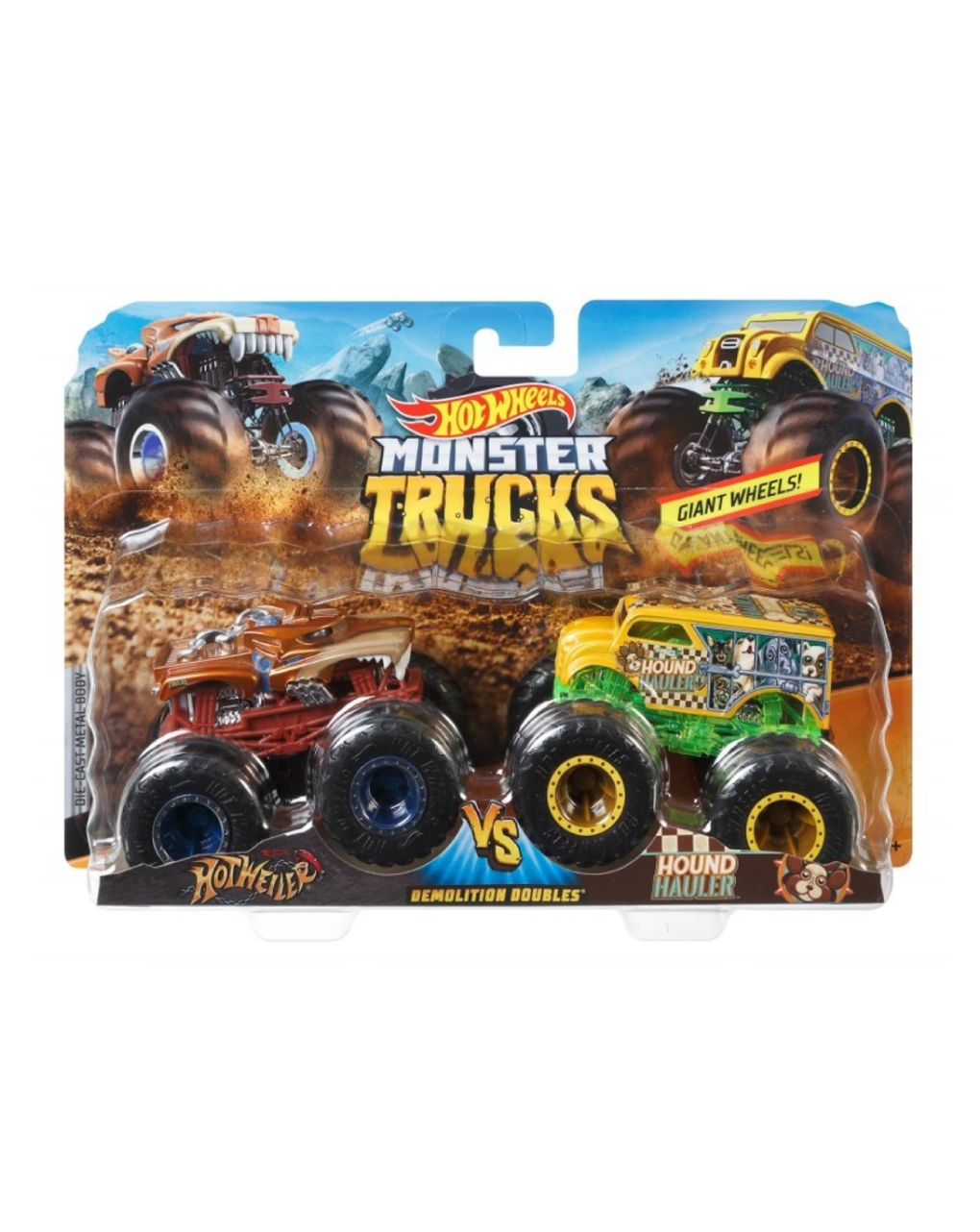 οχηματα monster trucks σετ των 2 - Hot wheels