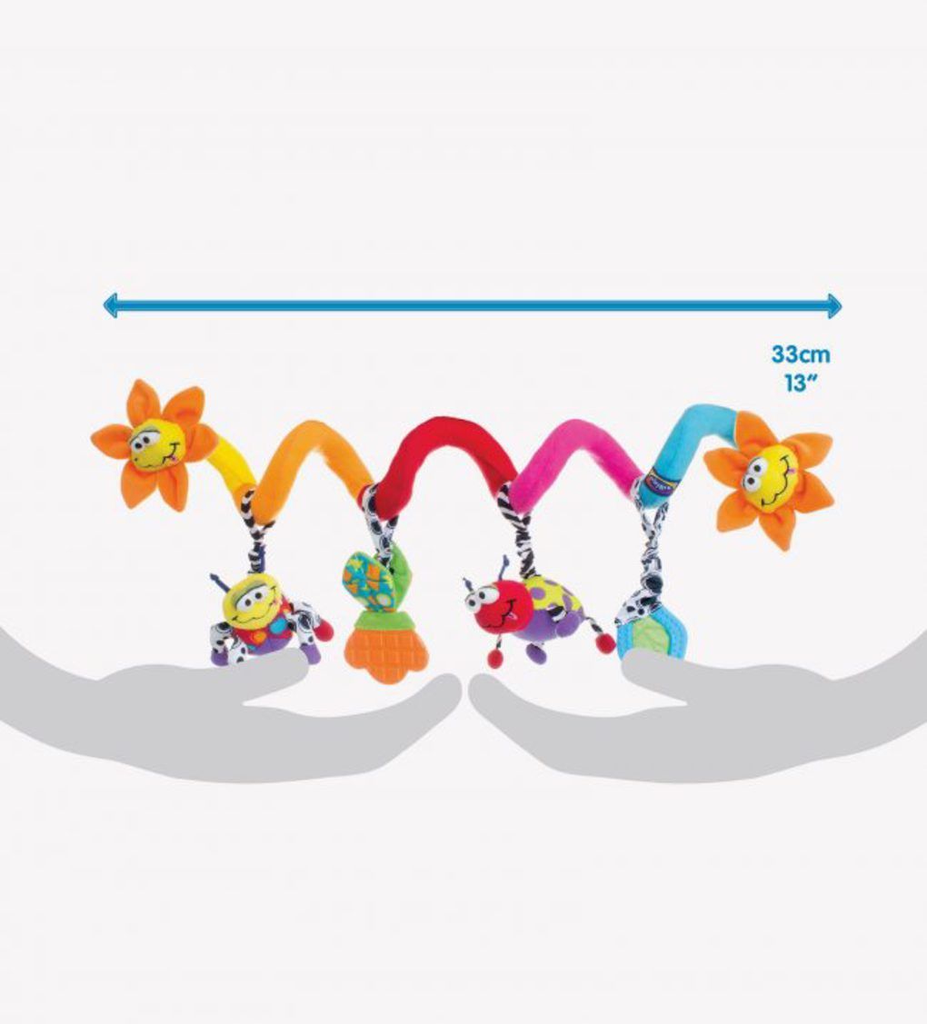 Playgro μπαρα twirly whirly amazing garden - Playgro