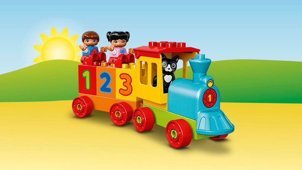 Lego duplo τρενακι με αριθμους - LEGO