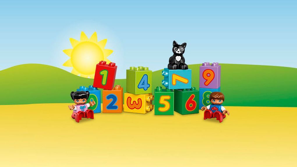 Lego duplo τρενακι με αριθμους - LEGO