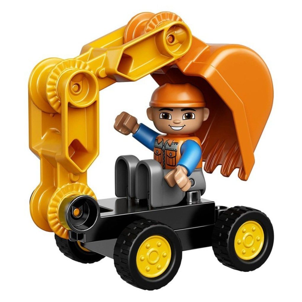 Lego duplo φορτηγό και ερπυστριοφόρος εκσκαφέας - LEGO