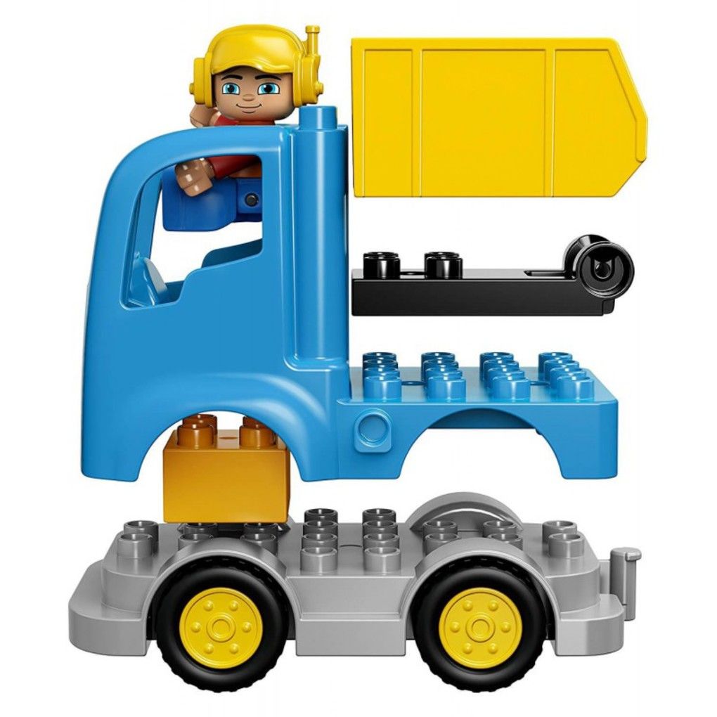 Lego duplo φορτηγό και ερπυστριοφόρος εκσκαφέας - LEGO