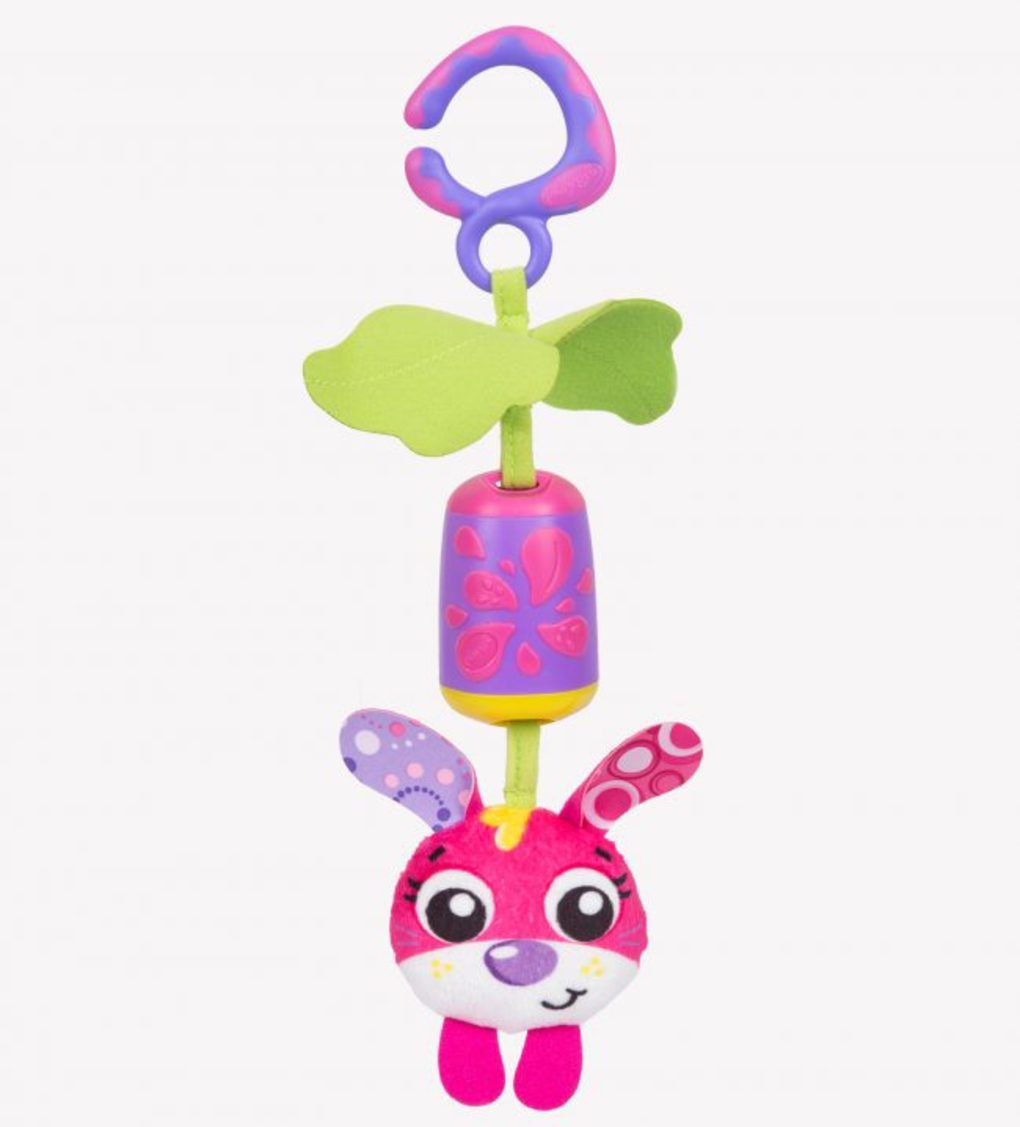 Playgro κρεμαστό παιχνίδι καροτσιού cheeky chime sunny bunny