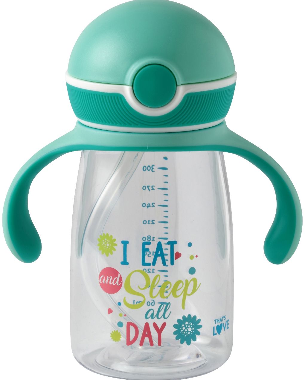 That's love ποτηράκι με καλαμάκι 360ml 12m+ - That's Love