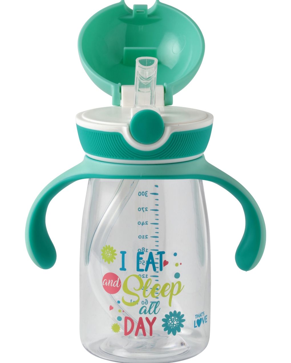 That's love ποτηράκι με καλαμάκι 360ml 12m+ - That's Love