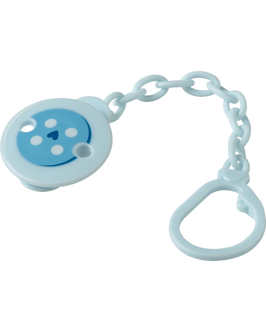 κλιπ για πιπιλα με αλυσιδα γαλάζιο - That's Love