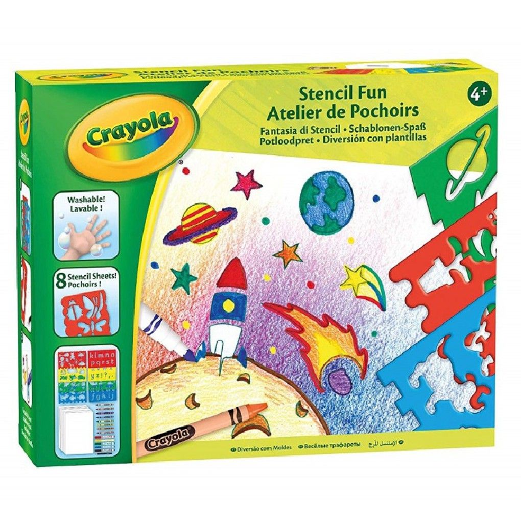σετ stencil - Crayola