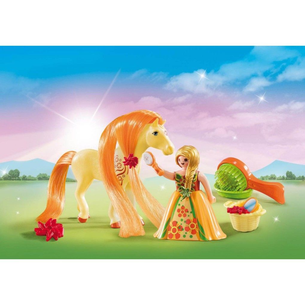 Playmobil maxi βαλιτσάκι πριγκίπισσα με άλογο - Playmobil