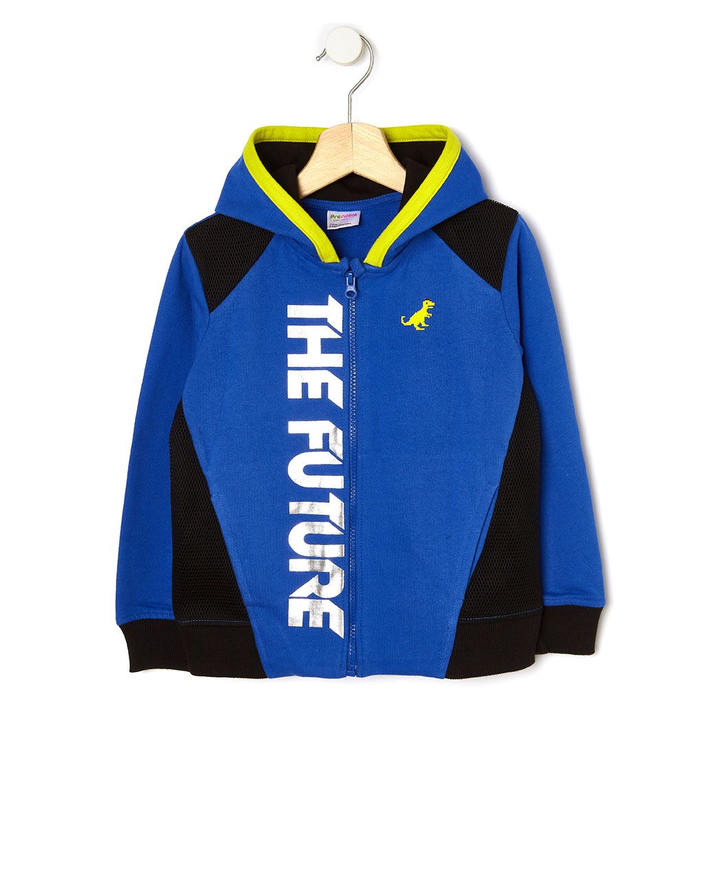 ζακέτα φούτερ με κουκούλα mπλε για αγόρι - Prénatal