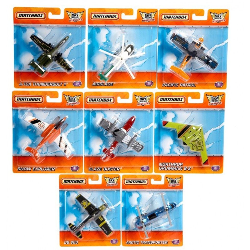 Matchbox aeροπλανακια - Mattel