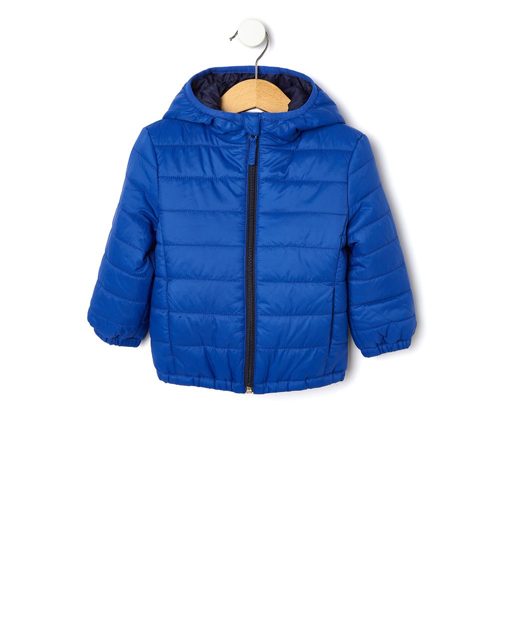 μπουφάν με κουκούλα μπλε για αγόρι - Prénatal