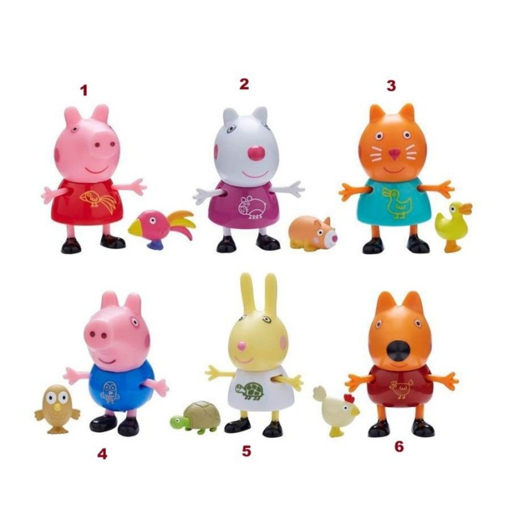 Peppa pig φιλαρακια και ζωακια - Peppa Pig