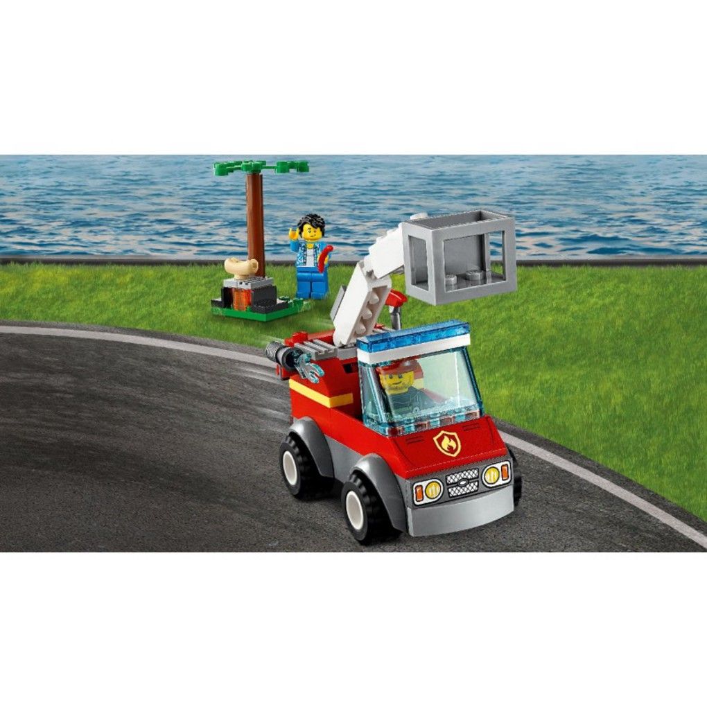 Lego city πυρκαγιά από μπάρμπεκιου - LEGO