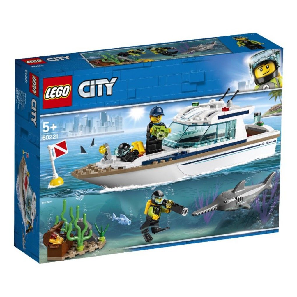 Lego city γιωτ καταδύσεων - LEGO