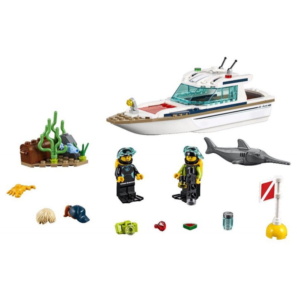 Lego city γιωτ καταδύσεων - LEGO