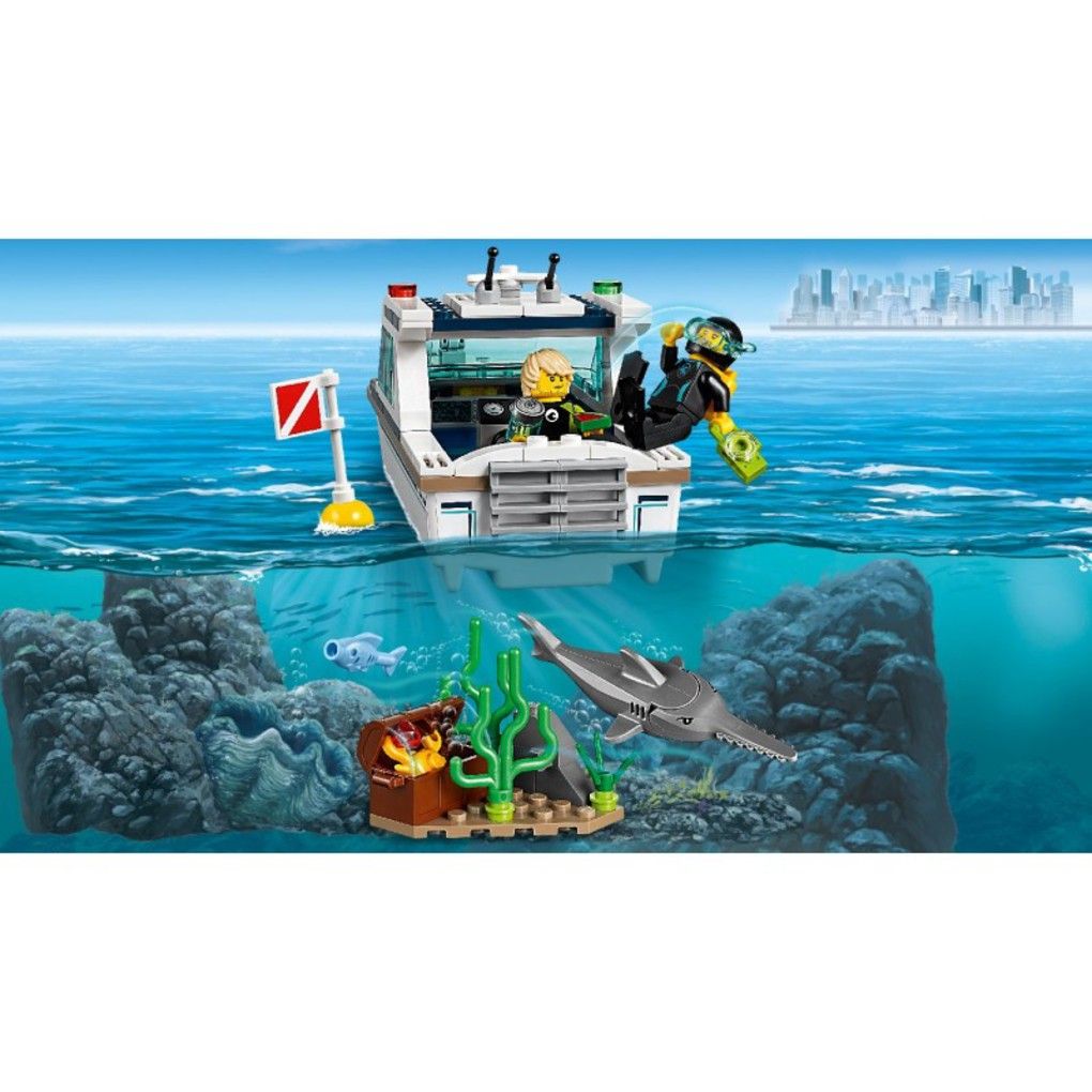 Lego city γιωτ καταδύσεων - LEGO