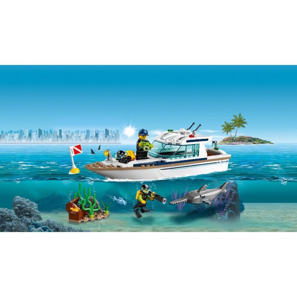 Lego city γιωτ καταδύσεων - LEGO