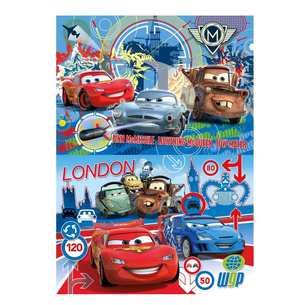 Puzzle 2χ20 s.c. disney- cars 2 - Clementoni