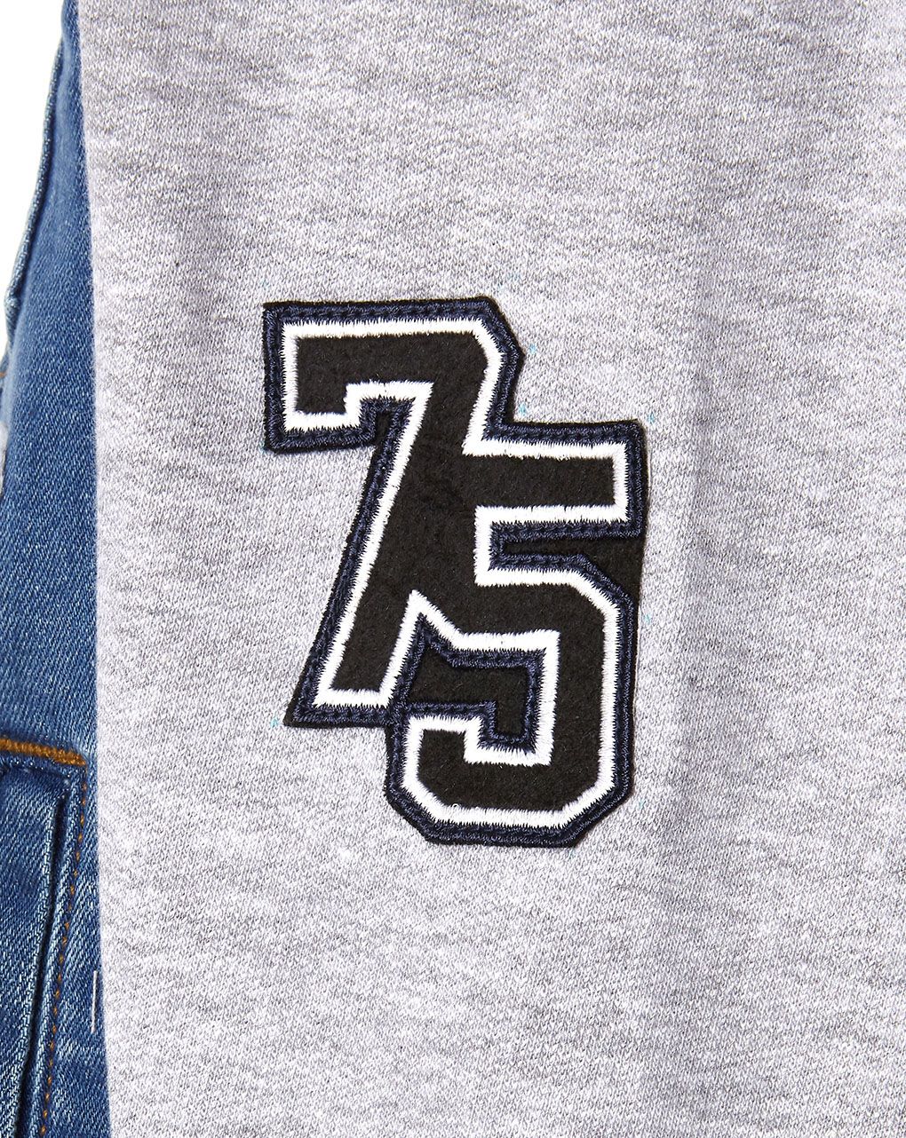 μπουφάν denim με μανίκια φούτερ για αγόρι - Prénatal