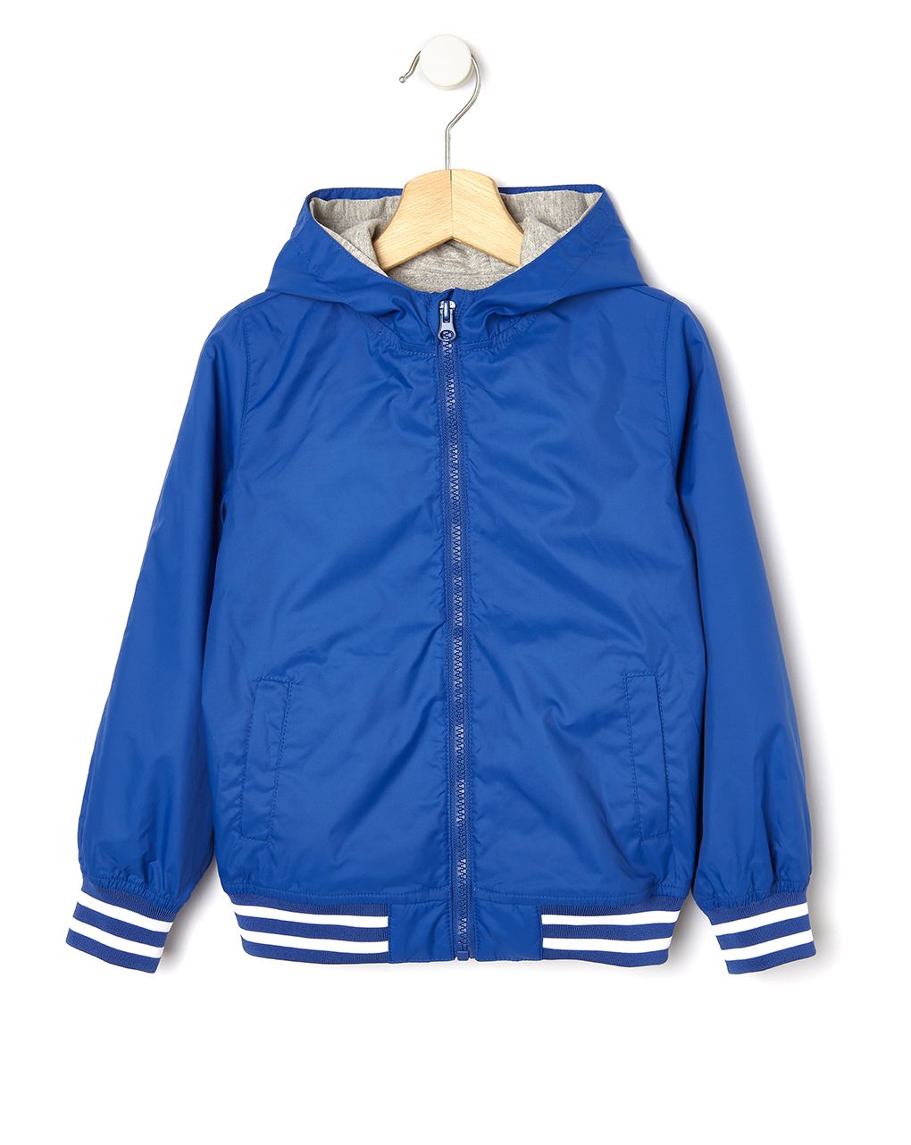 μπουφάν με επένδυση που αφαιρείται μπλε για αγόρι - Prénatal