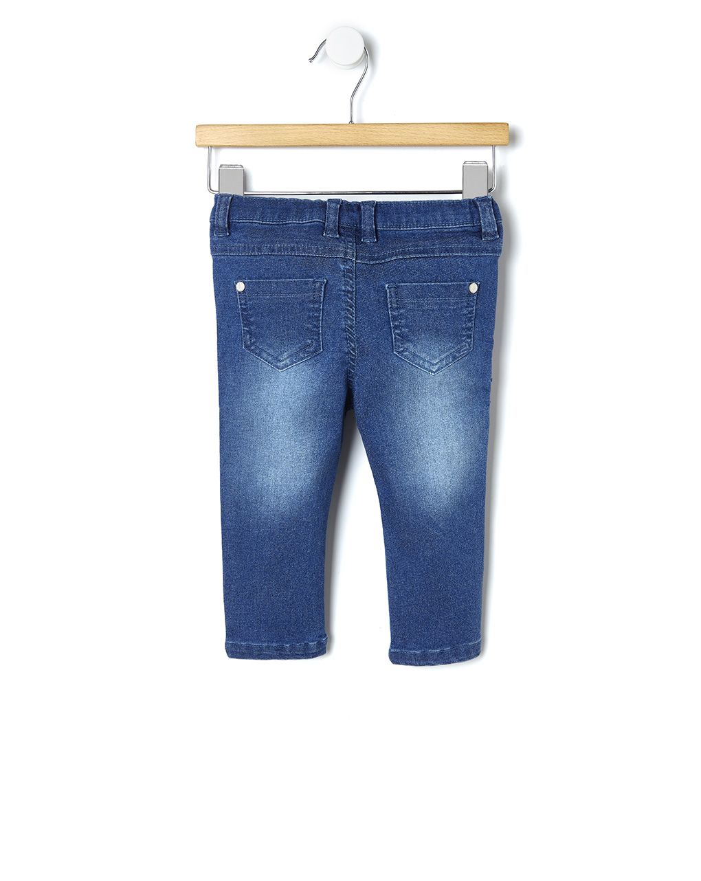 παντελόνι denim με κέντημα για κορίτσι - Prénatal