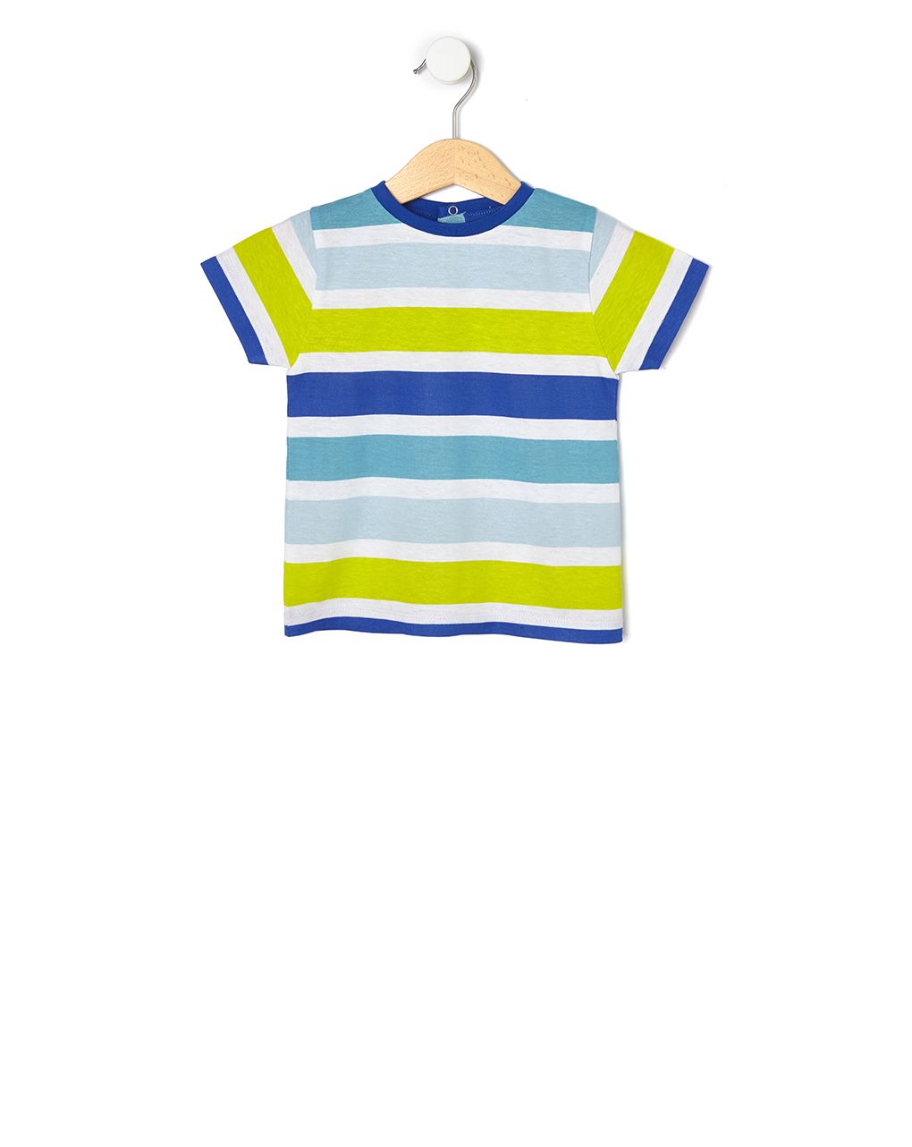 T-shirt basic ριγέ για αγόρι - Prénatal