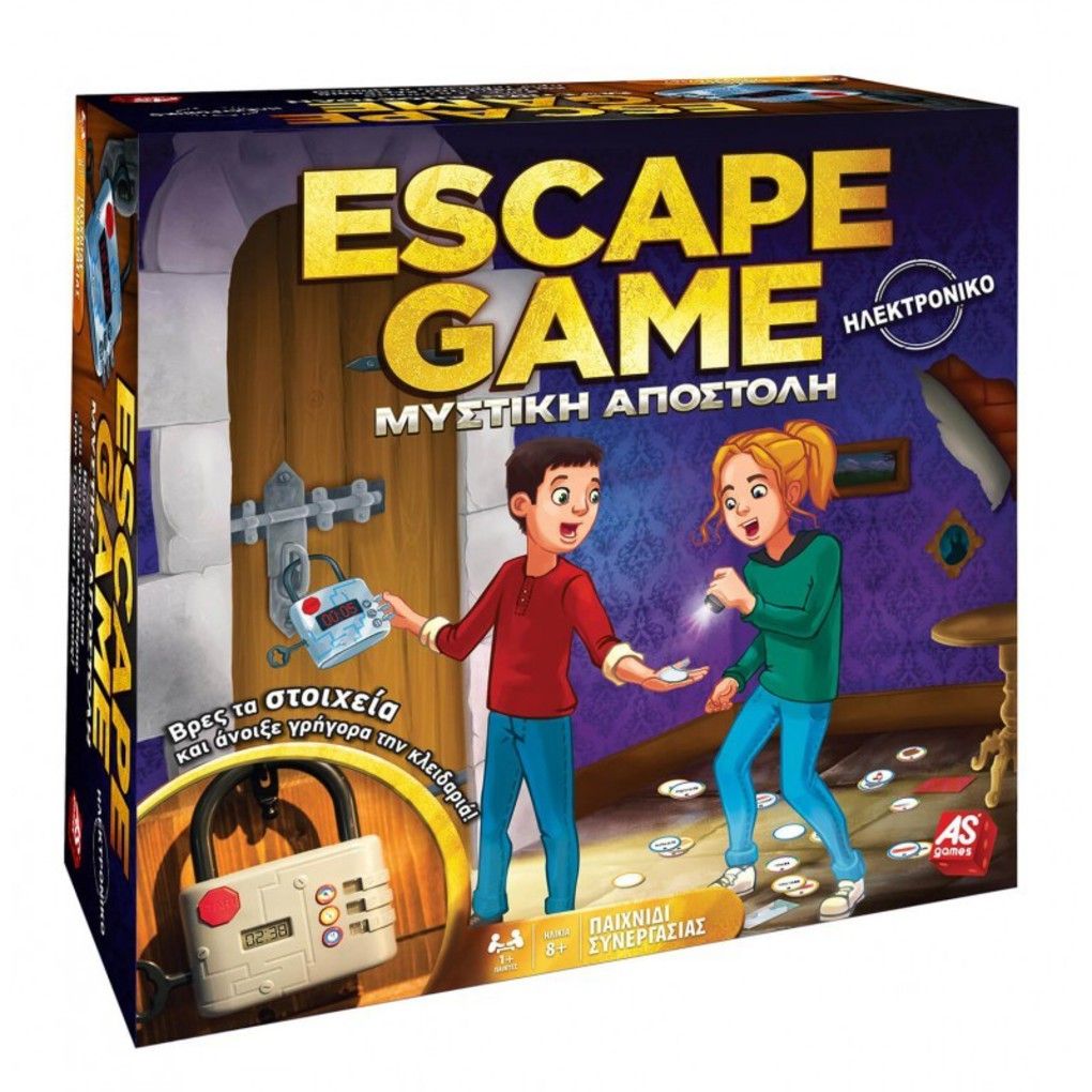 επιτραπεζιο escape game μυστικη αποστολη - AS Company