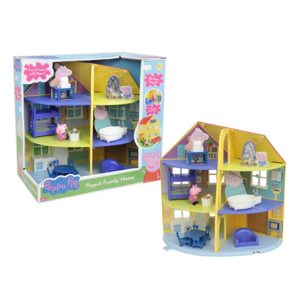 Peppa pig σπιτι με δωματια της πεππα - Peppa Pig