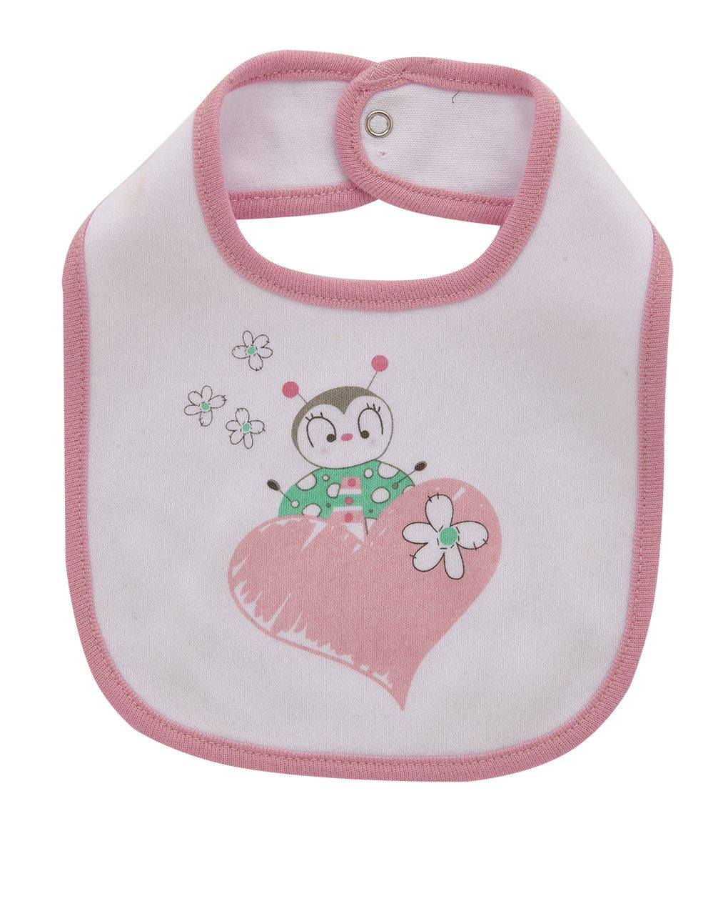 βρεφικές σαλιάρες με πσχαλίτσα πακέτο x2 τμχ για κορίτσι - Prénatal