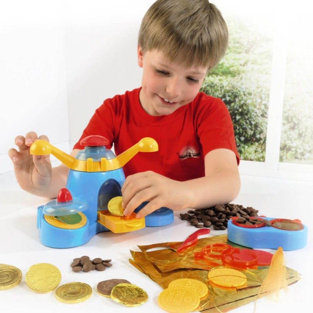 σοκολατομηχανη-χρυσα νομισματα - AS Company