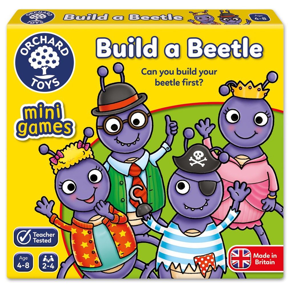 Orchard toys build a beetle mini game - ORCHARD TOYS