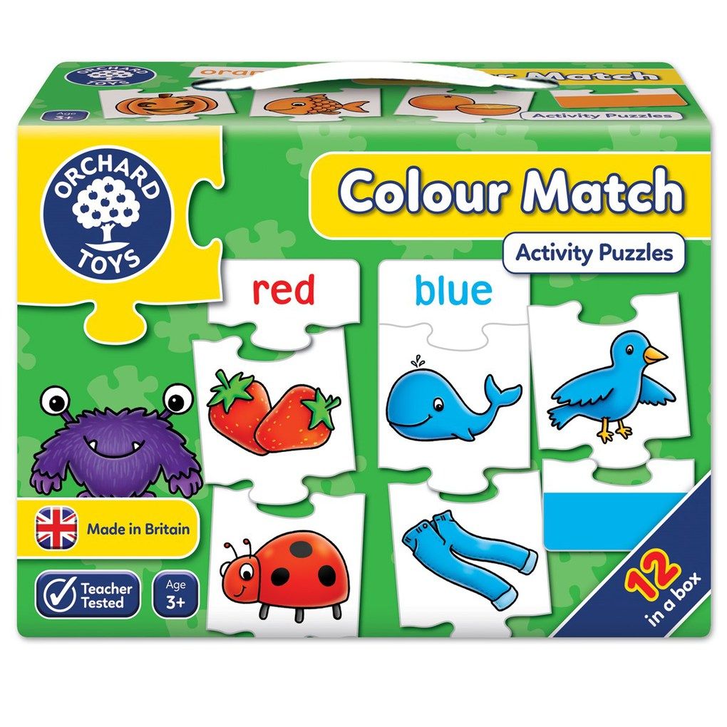 Orchard toys colour match jigsaw puzzle - ORCHARD TOYS