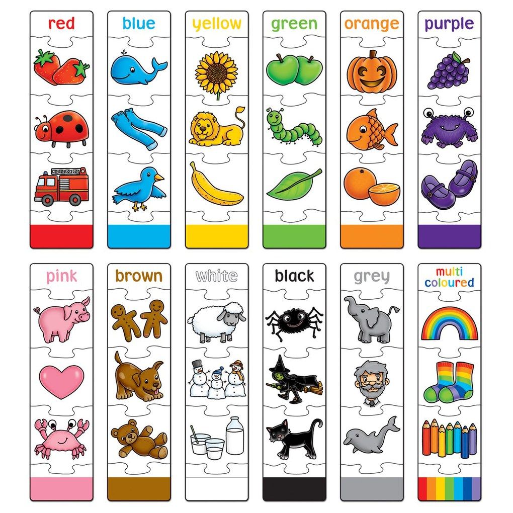 Orchard toys colour match jigsaw puzzle - ORCHARD TOYS