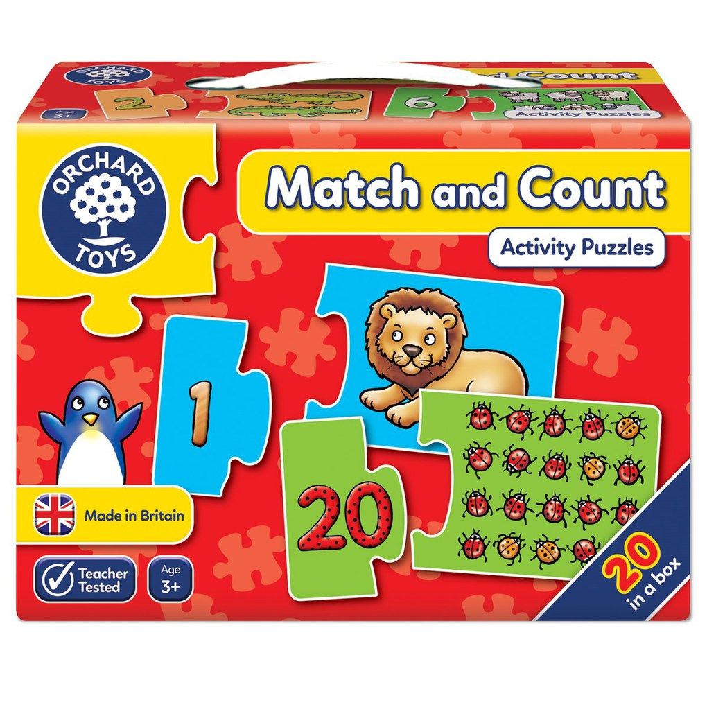 Orchard toys match and count jigsaw puzz - ORCHARD TOYS