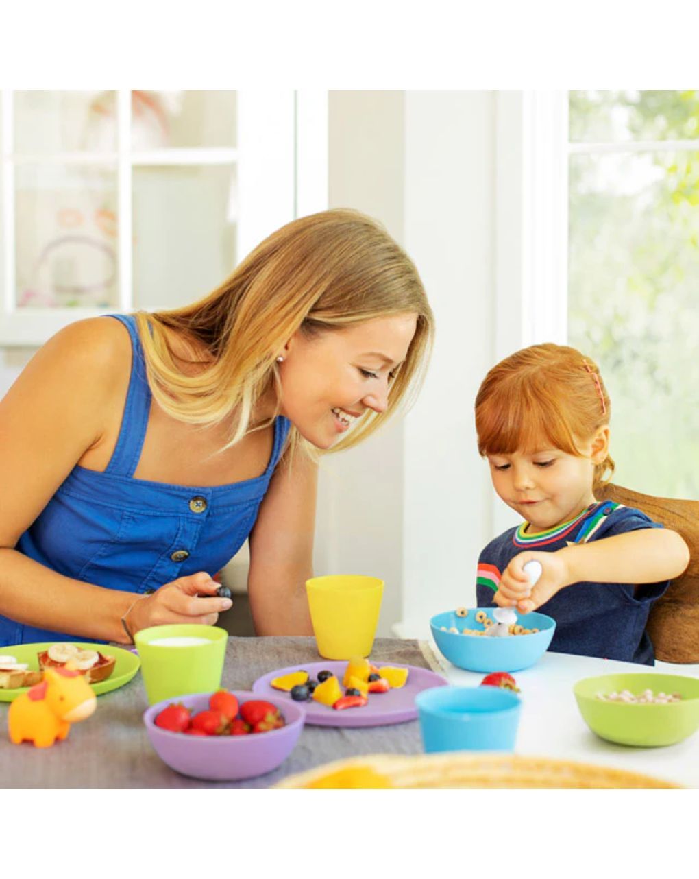 Munchkin σετ 4 πιάτα φαγητού modern multi plates 6m+ 51761 - Munchkin