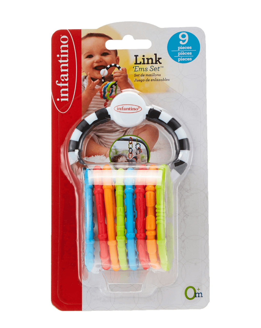 Infantino κρίκοι παιχνιδιού 0+ - INFANTINO