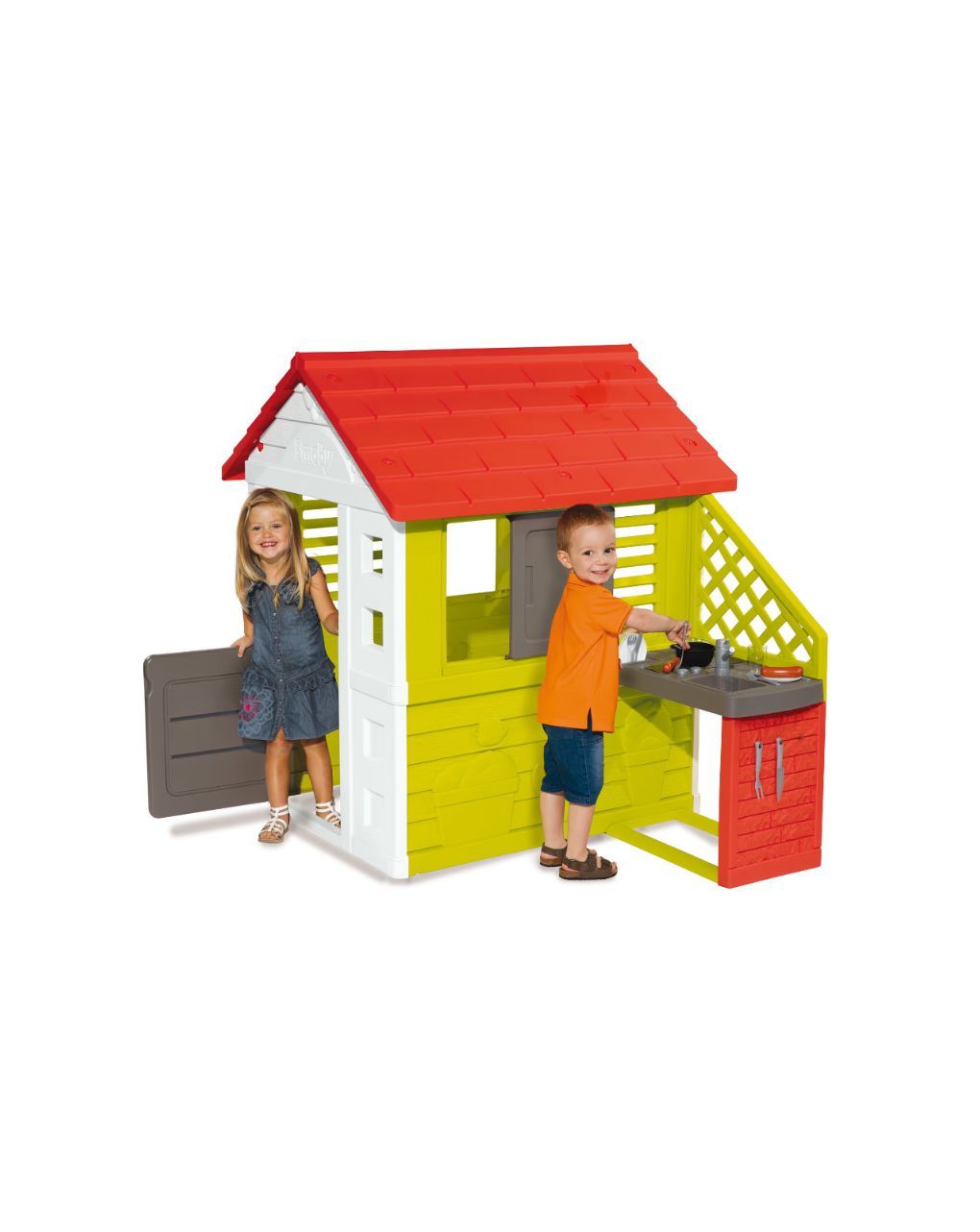 Smoby nature playhouse με κουζίνα - Smoby