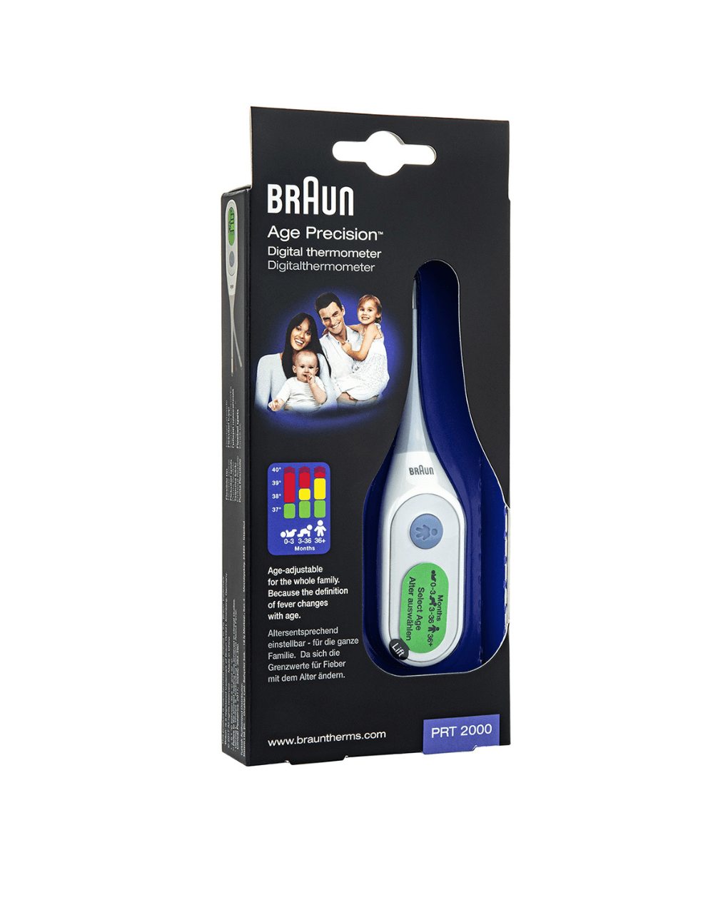 Braun prt2000 ψηφιακό θερμόμετρο